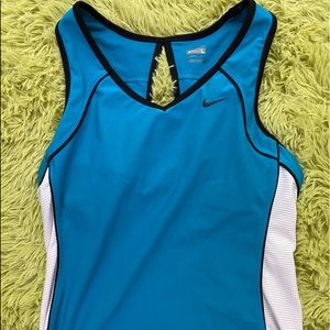 Y2K NIKE BLUE TANK